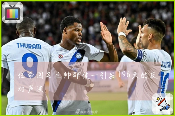 任命国足主帅邵佳一引发196天的反对声浪